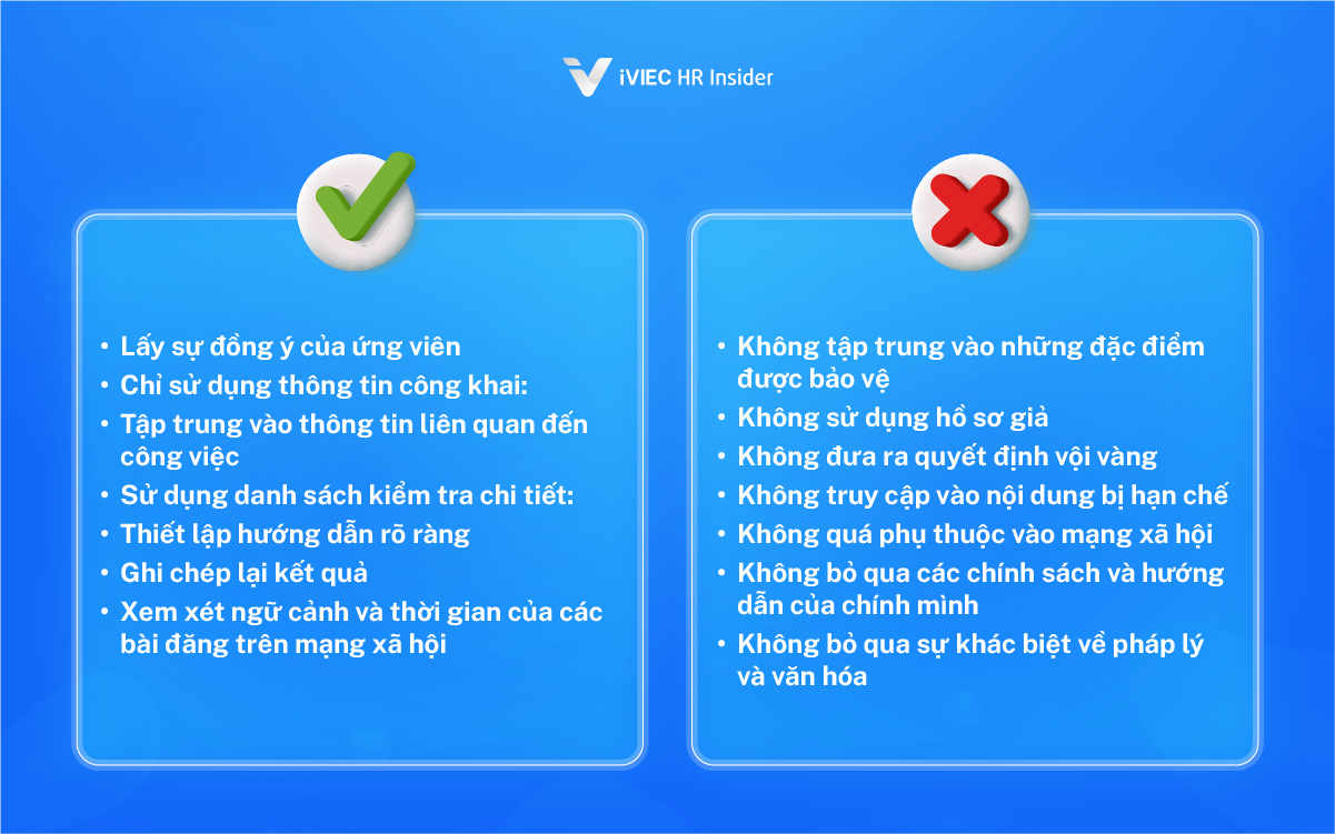 kiểm tra lý lịch