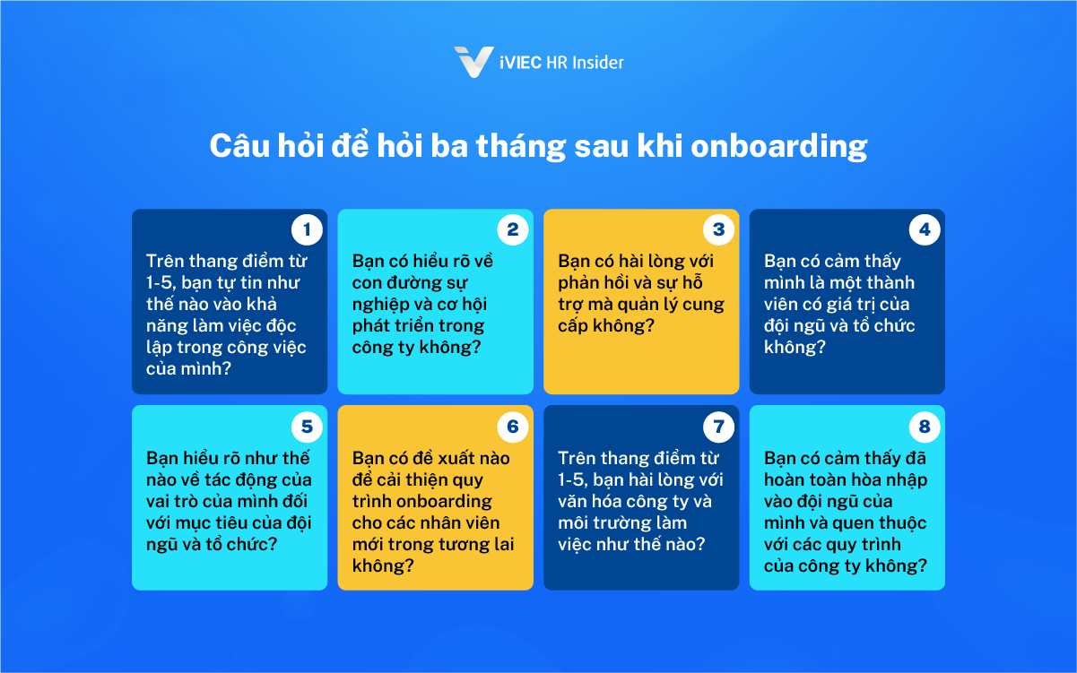 khảo sát onboarding